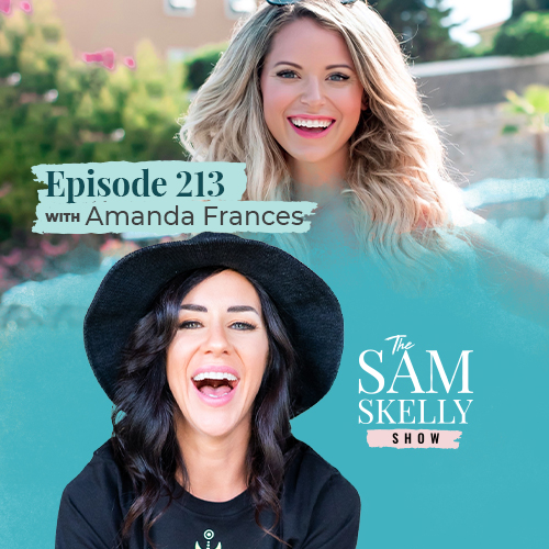 EP 213: BECOMING RICH AS F*CK – HOW TO TAP INTO YOUR INNATE ABILITY TO ATTRACT WEALTH WITH AMANDA FRANCES